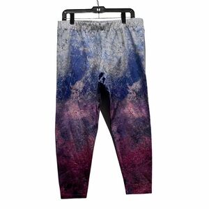 Soft Surroundings Pretty Leggings Petite Large PL Comfy Stretch Cotton Pull-On